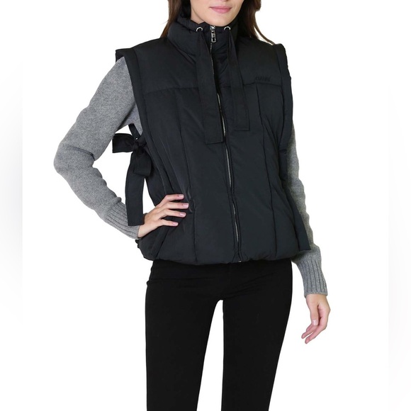 Ganni Tie Puffer Vest - Picture 16 of 16